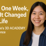「1週間でも人生が変わる」Rachelleさんが語る3D ACADEMY短期留学のリアル