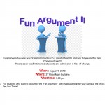 【第37回　English Activity】〜Fun Argument Ⅱ〜