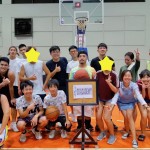 留学生集合♪毎月開催、セブ英語学校対抗バスケットボール大会！