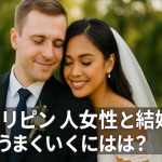 フィリピン人女性と結婚してうまくいくには？