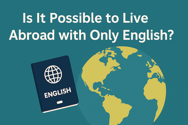 Is It Possible to Live Abroad with Only English?