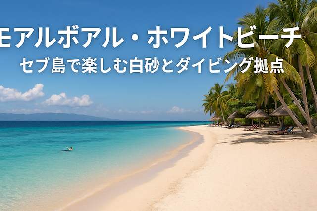 モアルボアル・ホワイトビーチ観光ガイド|セブ島で楽しむ白砂とダイビング拠点