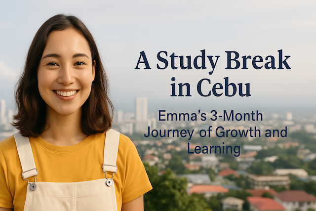 大学を休学してセブへ|Emmaさんが語る、3ヶ月の語学留学と成長の日々