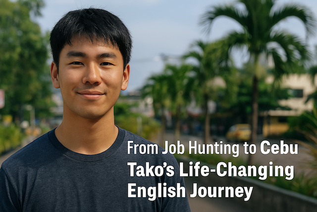 就活をやめてセブ島留学へ|Takoさんが語る、人生を変えたマンツーマン英語体験