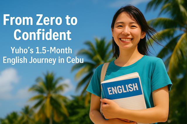 留学経験ゼロからの挑戦!Yuhoさんが語る、マンツーマン授業と成長の日々|セブ島リアル体験記