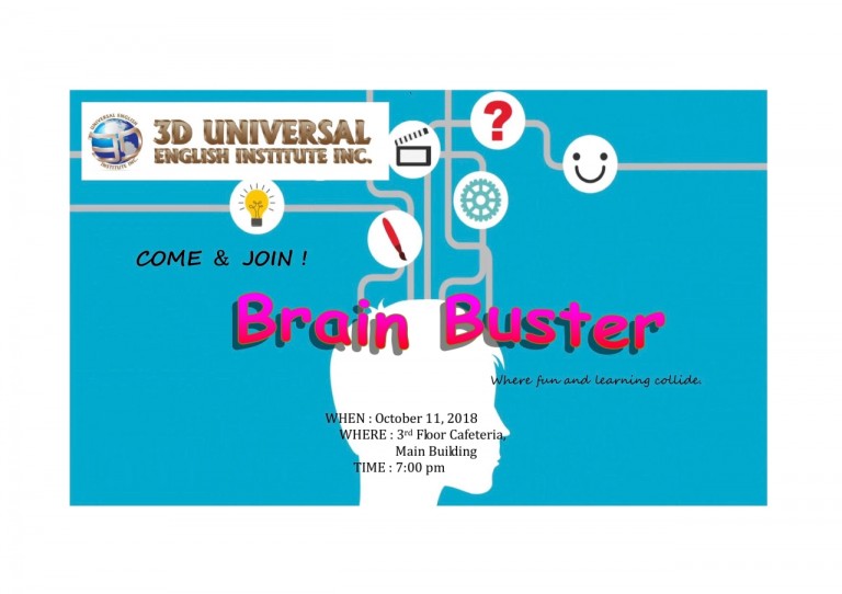 【第45回 English Activity】~Brain Buster~