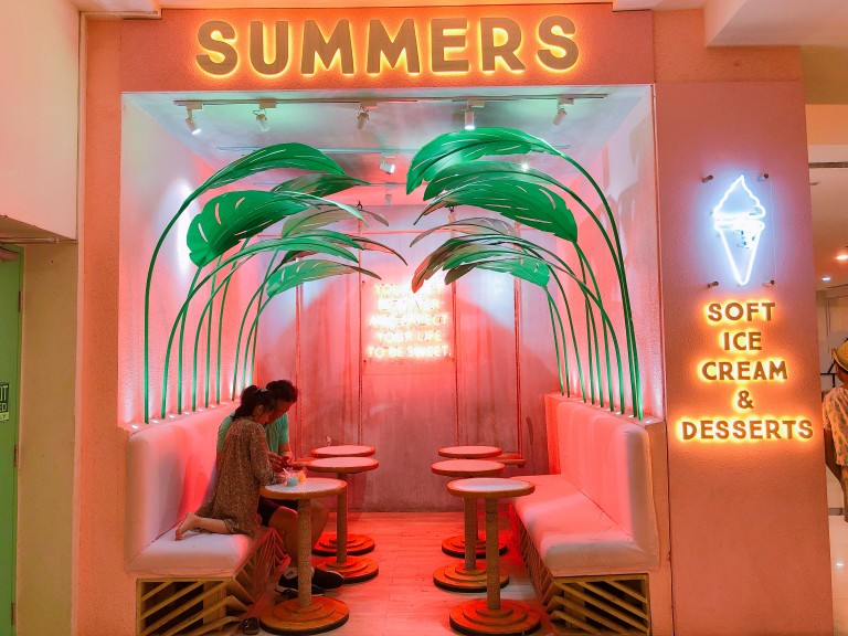 インスタ映え間違いなし!アイスクリームとデザートのお店《SUMMERS》