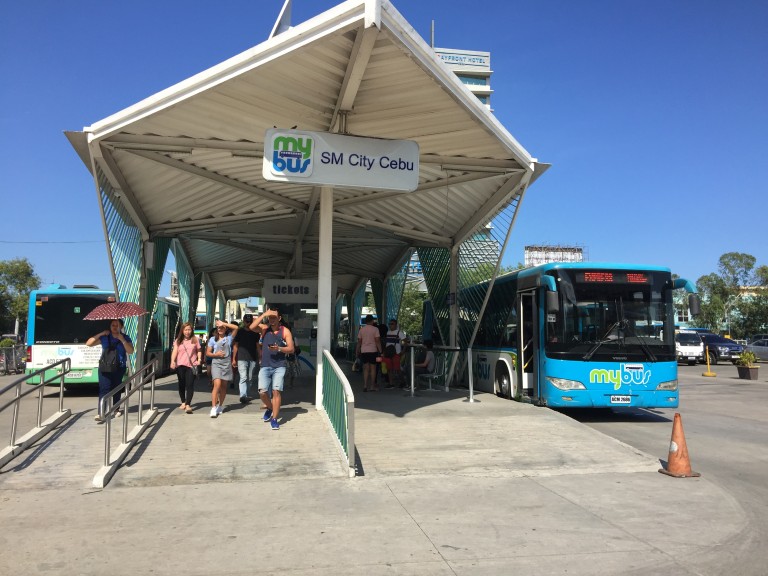 セブ島の新たな公共交通機関Mybusを使いこなそう!!