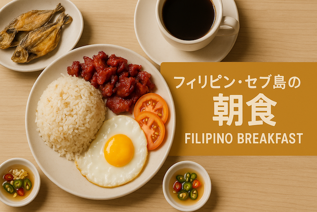 フィリピン・セブ島の朝食紹介(フィリピン人の朝食)