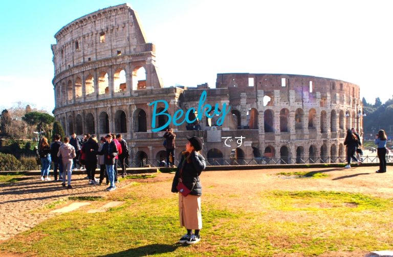 Hello!!世界を旅するチビgirl新インターンBeckyです!