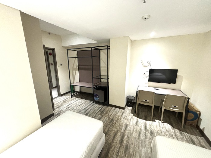 2人部屋シングルベッド2