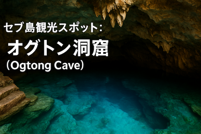 セブ島観光スポット:オグトン洞窟(Ogtong Cave)