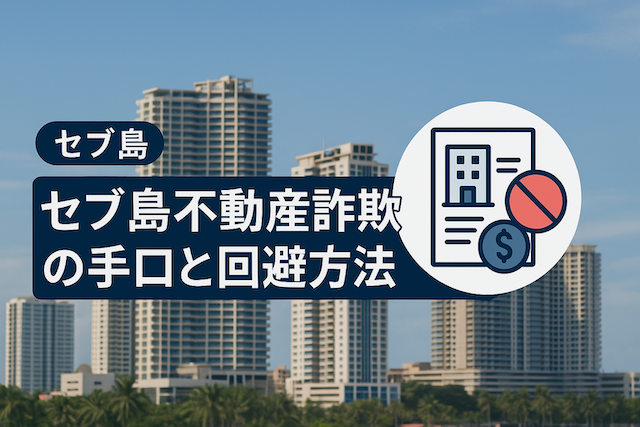 セブ島不動産詐欺の手口と回避方法