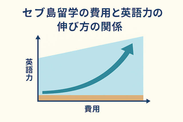 セブ島留学の費用と英語力の伸び方の関係