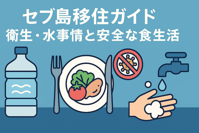 セブ島移住ガイド: 衛生・水事情と安全な食生活
