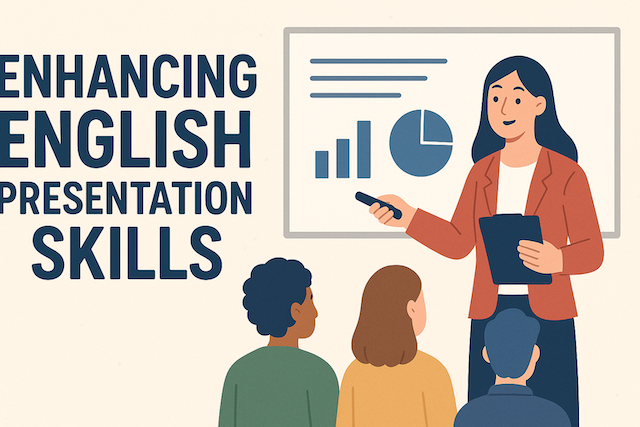 英語プレゼンテーションを強化する授業内容