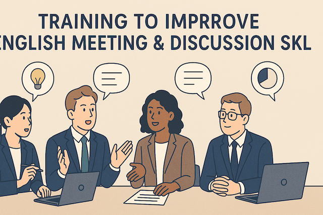 英語会議・ディスカッション力を伸ばすトレーニング草案