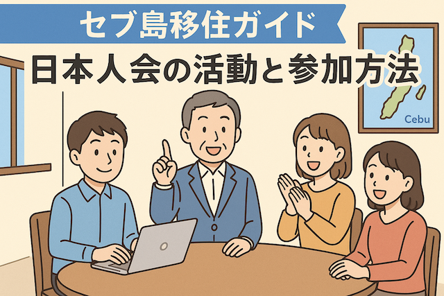 セブ島移住ガイド: 日本人会の活動と参加方法