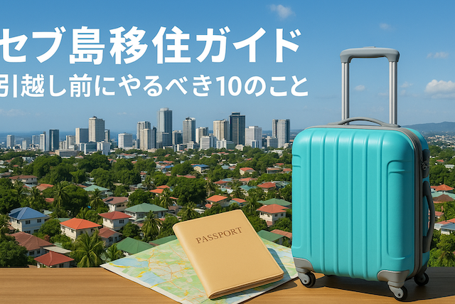 セブ島移住ガイド: 引越し前にやるべき10のこと