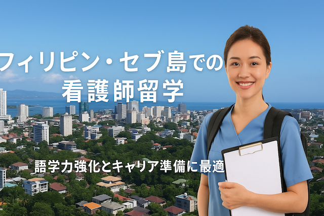 フィリピンでの看護師留学:語学力強化とキャリア準備に最適