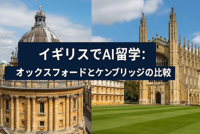 イギリスでAI留学:オックスフォードとケンブリッジの比較