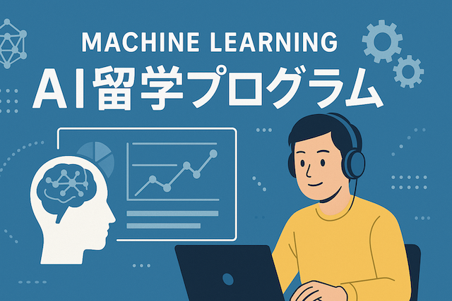 機械学習(Machine Learning, ML)を専門に学べるAI留学プログラム