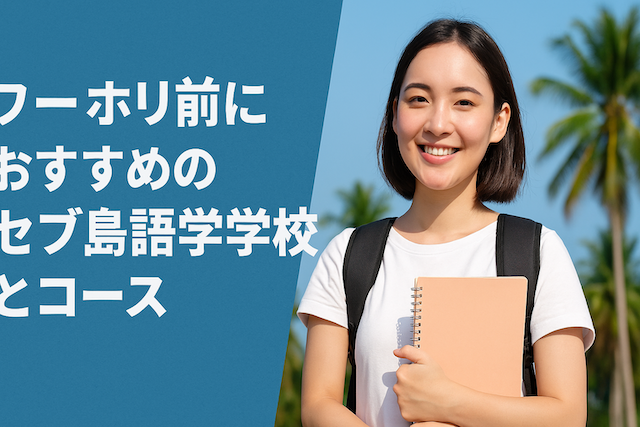 ワーホリ前におすすめのセブ島語学学校とコース