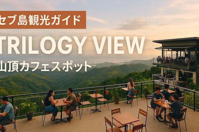 セブ島観光ガイド|トリロジービュー(Trilogy View|山頂カフェスポット)