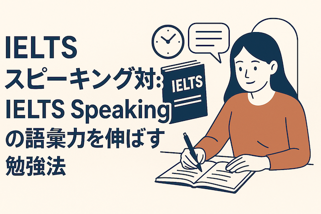 IELTSスピーキング対策:IELTS Speakingの語彙力を伸ばす勉強法