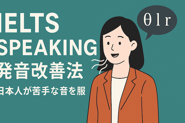 IELTSスピーキング対策:IELTS Speakingの発音改善法(日本人が苦手な音を克服)