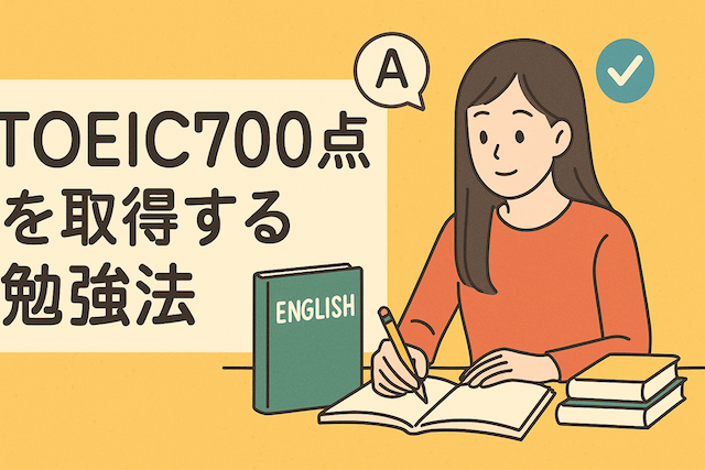 TOEIC700点を取得する勉強法