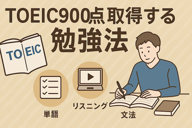 TOEIC900点を取得する勉強法