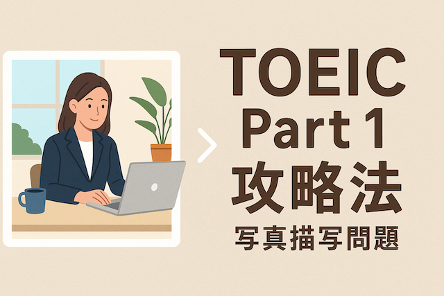 TOEICリスニング Part 1 攻略法(写真描写問題)