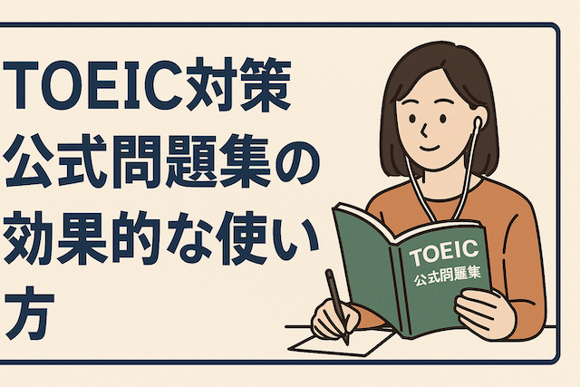 TOEIC対策 公式問題集の効果的な使い方
