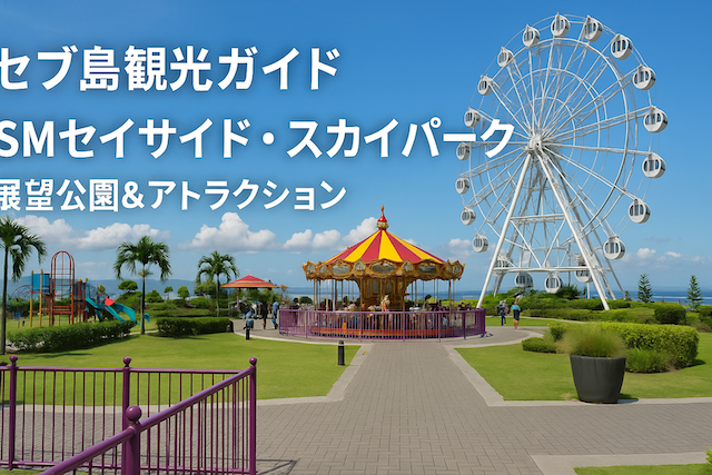 セブ島観光ガイド|SM Seaside Sky Park(展望公園&アトラクション)