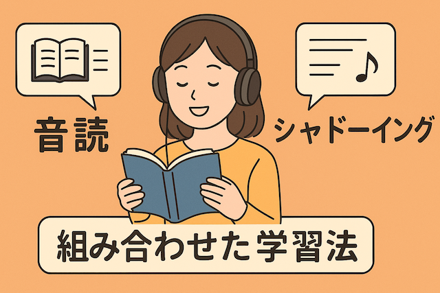 音読とシャドーイングを組み合わせた学習法