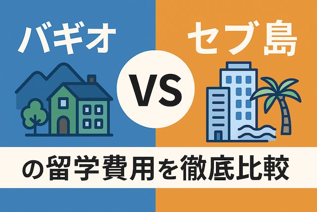 バギオとセブ島の留学費用を徹底比較