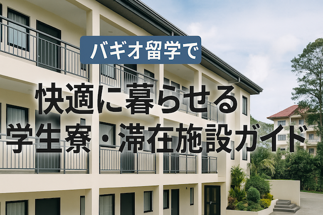 バギオ留学で快適に暮らせる学生寮・滞在施設ガイド