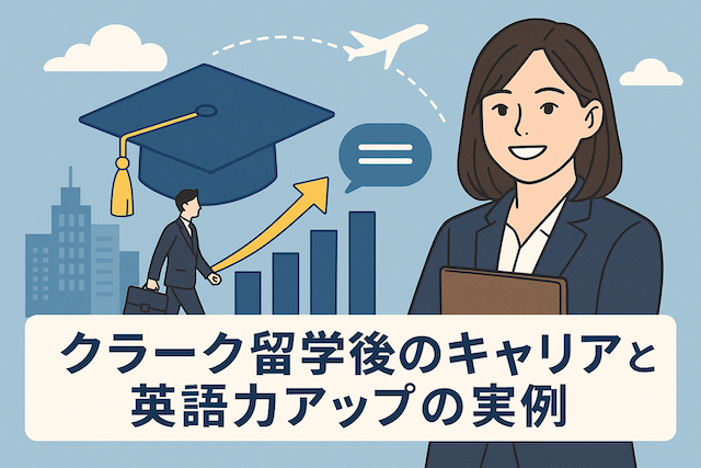 クラーク留学後のキャリアと英語力アップの実例