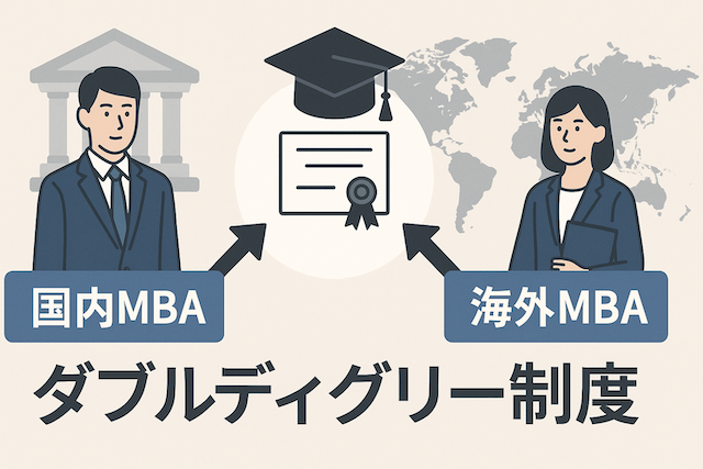 国内MBAと海外MBAのダブルディグリー制度とは