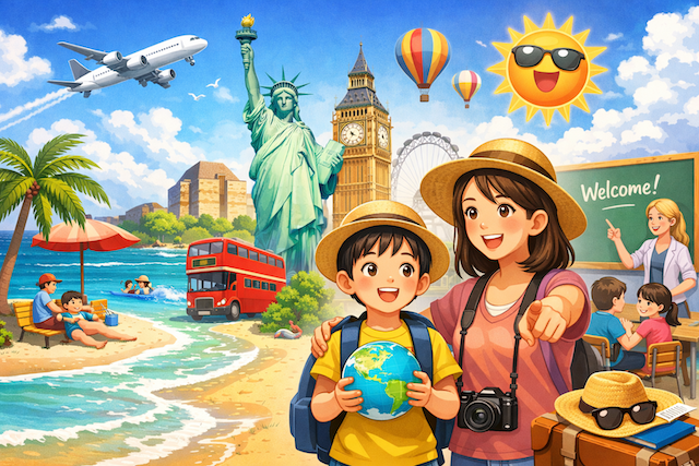 1〜2週間の短期サマープログラム（親子留学）徹底ガイド