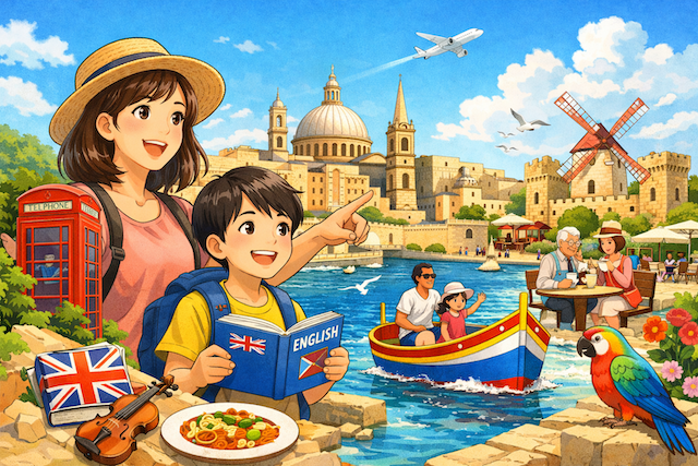 マルタ親子留学ガイド｜ヨーロッパ文化と英語