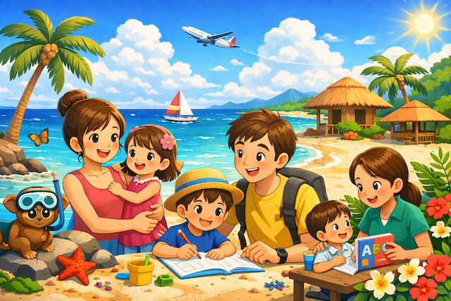 幼児（3〜6歳）向けセブ島親子留学の組み方