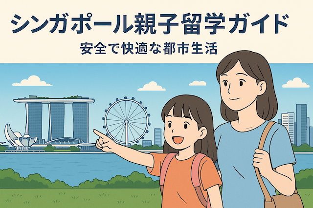 シンガポール親子留学ガイド｜安全で快適な都市生活