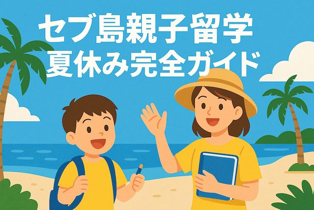 セブ島親子留学 夏休み完全ガイド
