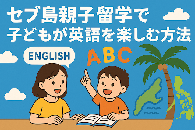 セブ島親子留学で子どもが英語を楽しむ方法