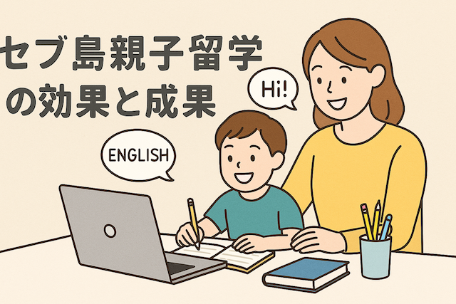 セブ島親子留学の効果と成果