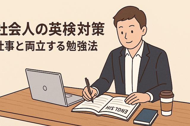 社会人の英検対策:仕事と両立する勉強法