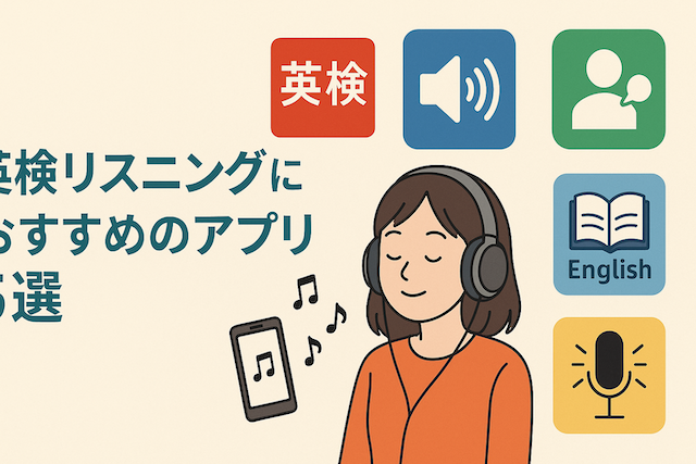 英検リスニングにおすすめのアプリ5選