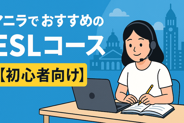 マニラでおすすめのESLコース【初心者向け】